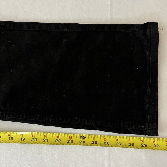 Riders by Lee Women's Stretch Black Denim Jeans Size 18P Boot Cut Mid Rise - Picture 12 of 12